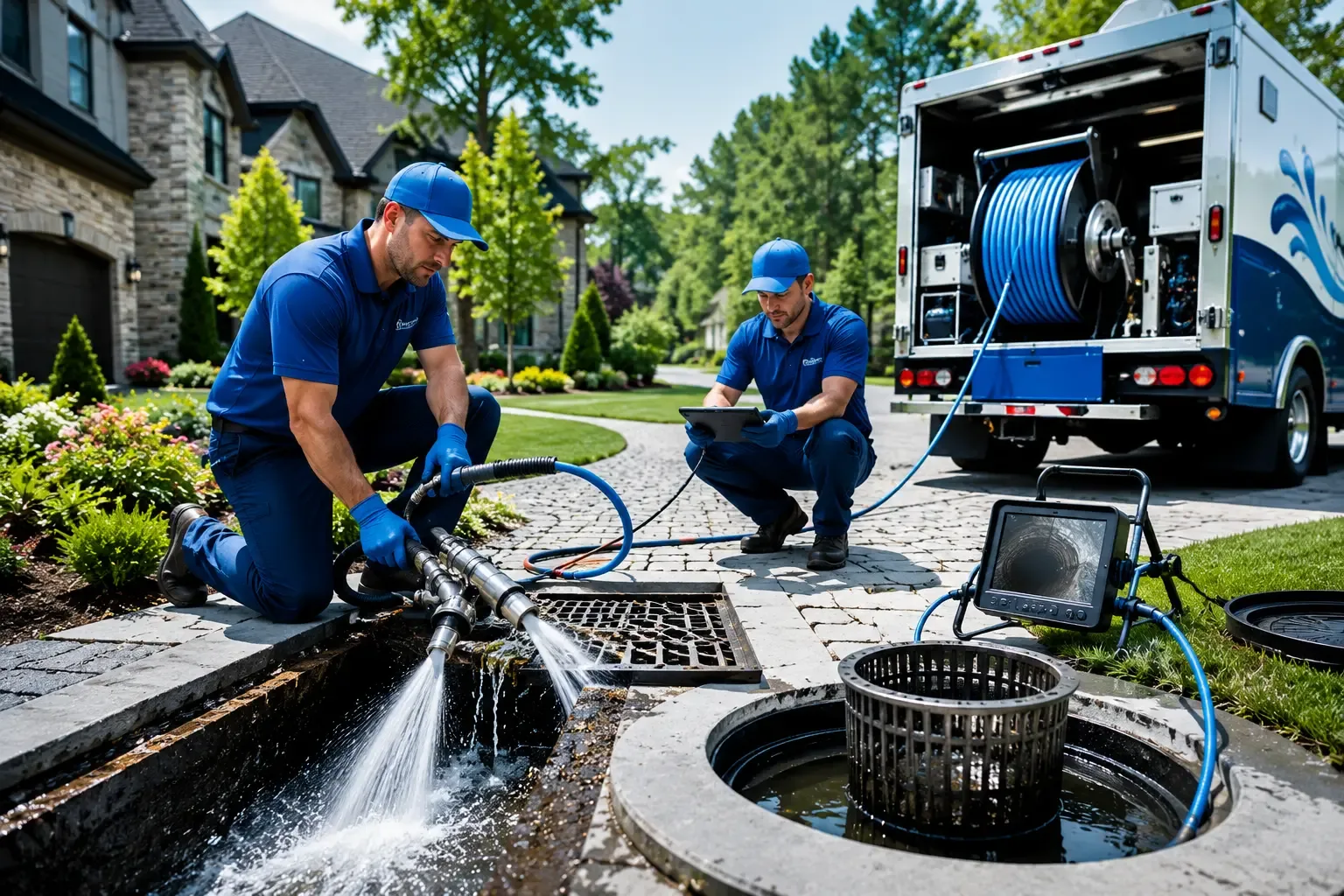 Local outdoor drain cleaning professionals in Burlington, IN